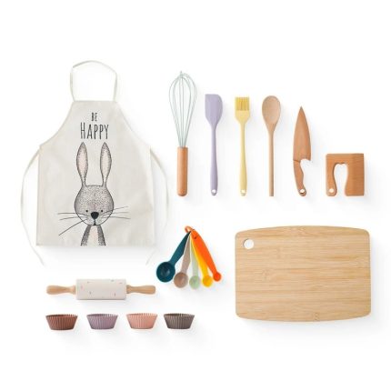 Eco Kidz Wooden Kitchen Set for Kids
